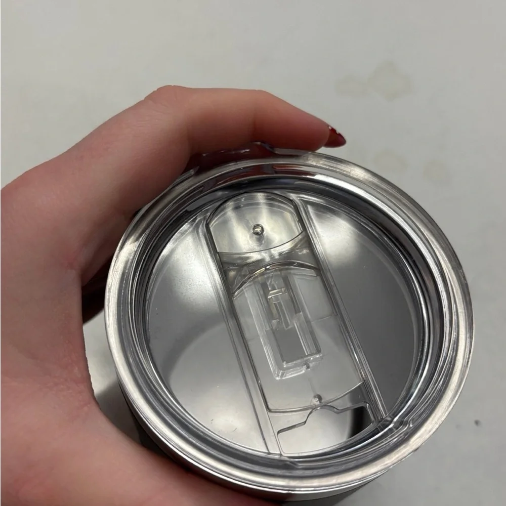 Yeti Black Stainless Lowball Tumbler with Clear Lid